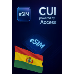 تجوال بيانات eSIM 3 GB لمدة 15 أيام في بوليفيا