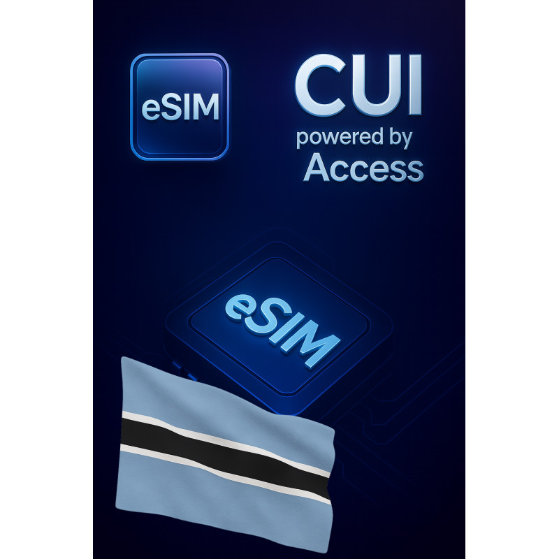 eSIM Internet Roaming 3 GB for 15 days in Botswana eSIM Internet Roaming 3 GB for 15 days in Botswana