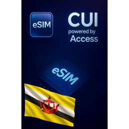 eSIM Datový roaming 500 MB na 1 den v Brunej