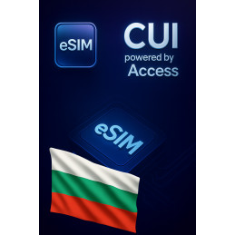 eSIM Datový roaming 10 GB na 30 dní v Bulharsko