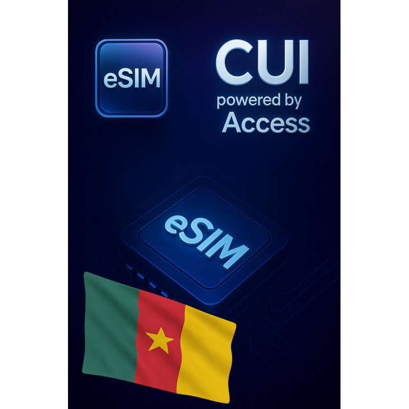 eSIM Roaming Internet 1 GB per 7 giorni in Camerun eSIM Roaming Internet 1 GB per 7 giorni in Camerun