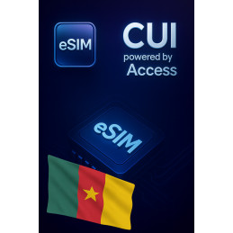 eSIM Internet-Roaming 3 GB für 15 Tage in Kamerun