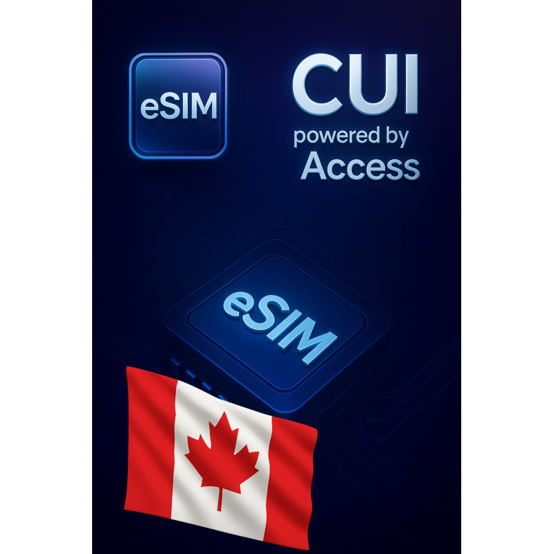 تجوال بيانات eSIM 1 GB لمدة 1 يوم في كندا تجوال بيانات eSIM 1 GB لمدة 1 يوم في كندا