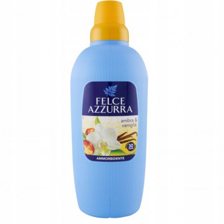 Felce Azzurra Amber Vanilla WŁOSKI PŁYN DO PŁUKANIA TKANIN WYDAJNY 2L