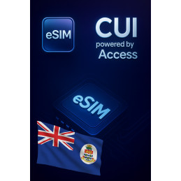 تجوال بيانات eSIM 500 MB لمدة 1 يوم في جزر كايمان