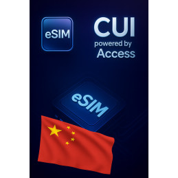 تجوال بيانات eSIM 3 GB لمدة 1 يوم في الصين