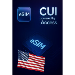 eSIM Dátový roaming 100 MB na 7 dní v Spojené štáty