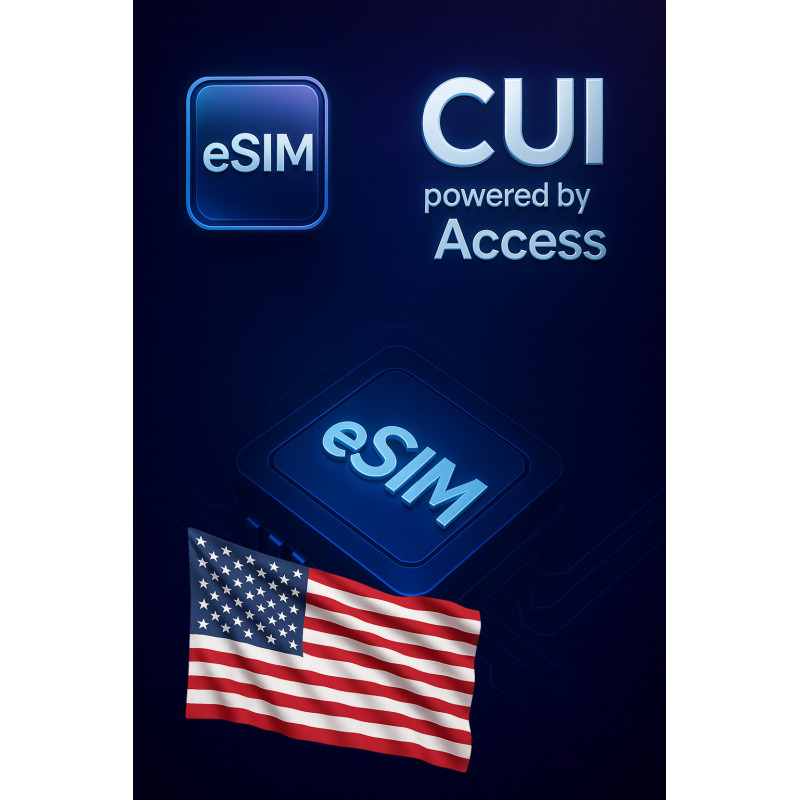 eSIM Datový roaming 3 GB na 15 dní v Spojené státy eSIM Datový roaming 3 GB na 15 dní v Spojené státy