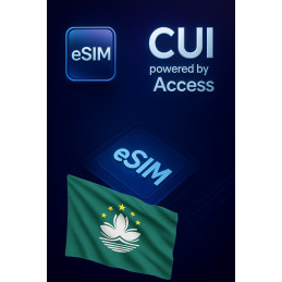 تجوال بيانات eSIM 1 GB لمدة 1 يوم في ماكاو