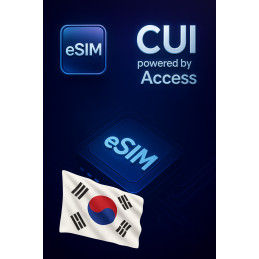 Carte eSIM Internet en itinérance 100 MB pendant 7 jours en Corée du Sud