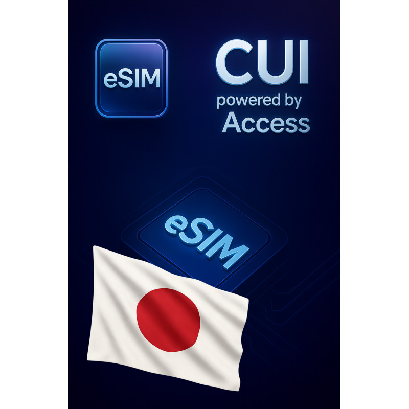 eSIM Datový roaming 50 GB na 180 dní v Japonsko eSIM Datový roaming 50 GB na 180 dní v Japonsko