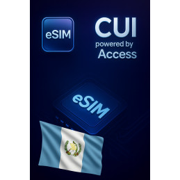 eSIM Internet Roaming 100 MB for 7 days in Guatemala