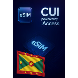 تجوال بيانات eSIM 2 GB لمدة 1 يوم في غرينادا