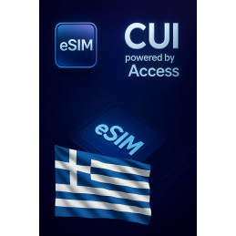 تجوال بيانات eSIM 1 GB لمدة 1 يوم في اليونان