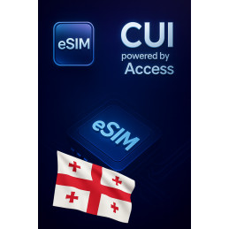 تجوال بيانات eSIM 2 GB لمدة 1 يوم في جورجيا
