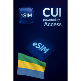eSIM Internet Roaming 3 GB for 15 days in Gabon