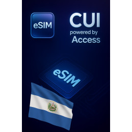 تجوال بيانات eSIM 100 MB لمدة 7 أيام في السلفادور