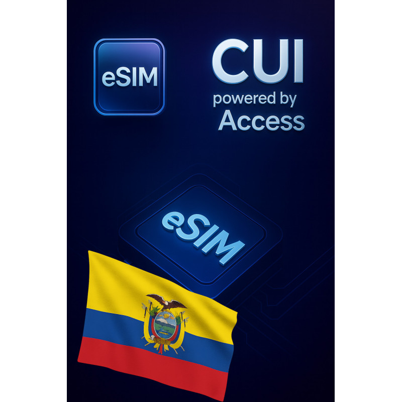 eSIM Internet Roaming 1 GB for 7 days in Ecuador eSIM Internet Roaming 1 GB for 7 days in Ecuador