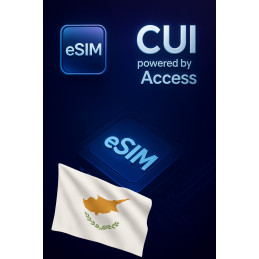 تجوال بيانات eSIM 1 GB لمدة 1 يوم في قبرص