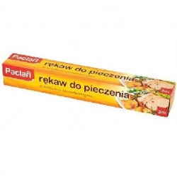 Paclan Rękaw do pieczenia z klipsami żaroodpornymi 3 m x 29,5 cm