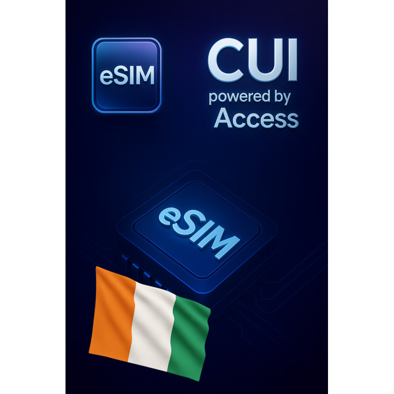 eSIM Internet Roaming 1 GB for 7 days in Côte d’Ivoire eSIM Internet Roaming 1 GB for 7 days in Côte d’Ivoire