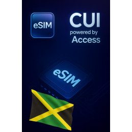 eSIM Internet Roaming 100 MB for 7 days in Jamaica