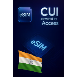 تجوال بيانات eSIM 1 GB لمدة 1 يوم في الهند