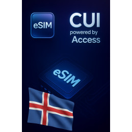 تجوال بيانات eSIM 10 GB لمدة 1 يوم في آيسلندا
