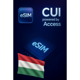 تجوال بيانات eSIM 2 GB لمدة 1 يوم في المجر