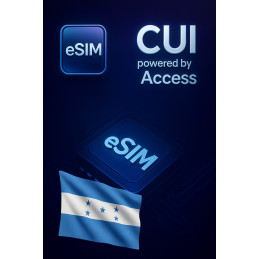 تجوال بيانات eSIM 1 GB لمدة 1 يوم في هندوراس