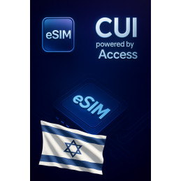 تجوال بيانات eSIM 2 GB لمدة 1 يوم في إسرائيل
