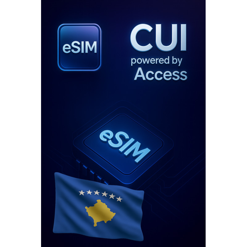 eSIM Datový roaming 3 GB na 15 dní v Kosovo eSIM Datový roaming 3 GB na 15 dní v Kosovo