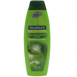 Palmolive shampoo 350 ml. Silky shine effect aloe vera.