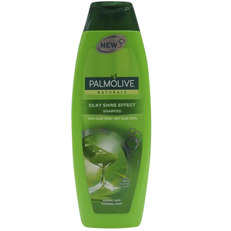 Palmolive shampoo 350 ml. Silky shine effect aloe vera.