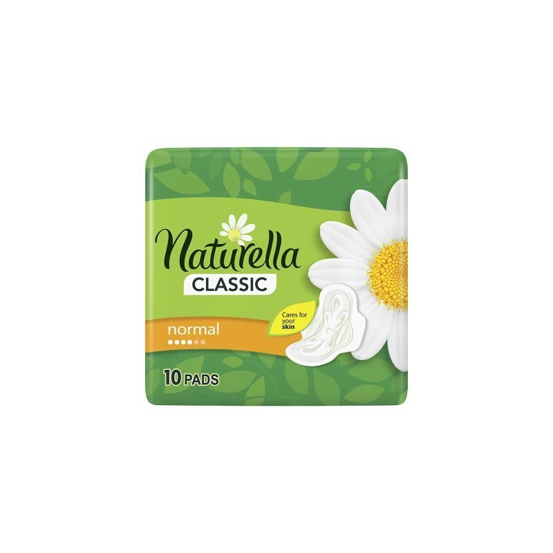 Naturella Classic Normal Camomile Podpaski ze skrzydełkami x10 10 szt.