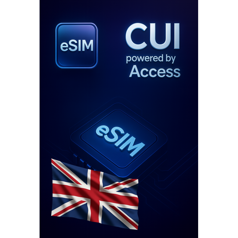 تجوال بيانات eSIM 3 GB لمدة 30 أيام في المملكة المتحدة تجوال بيانات eSIM 3 GB لمدة 30 أيام في المملكة المتحدة