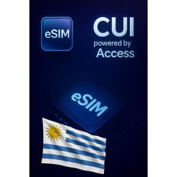 eSIM Internet Roaming 3 GB for 15 days in Uruguay