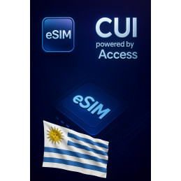 eSIM Internet Roaming 100 MB for 7 days in Uruguay