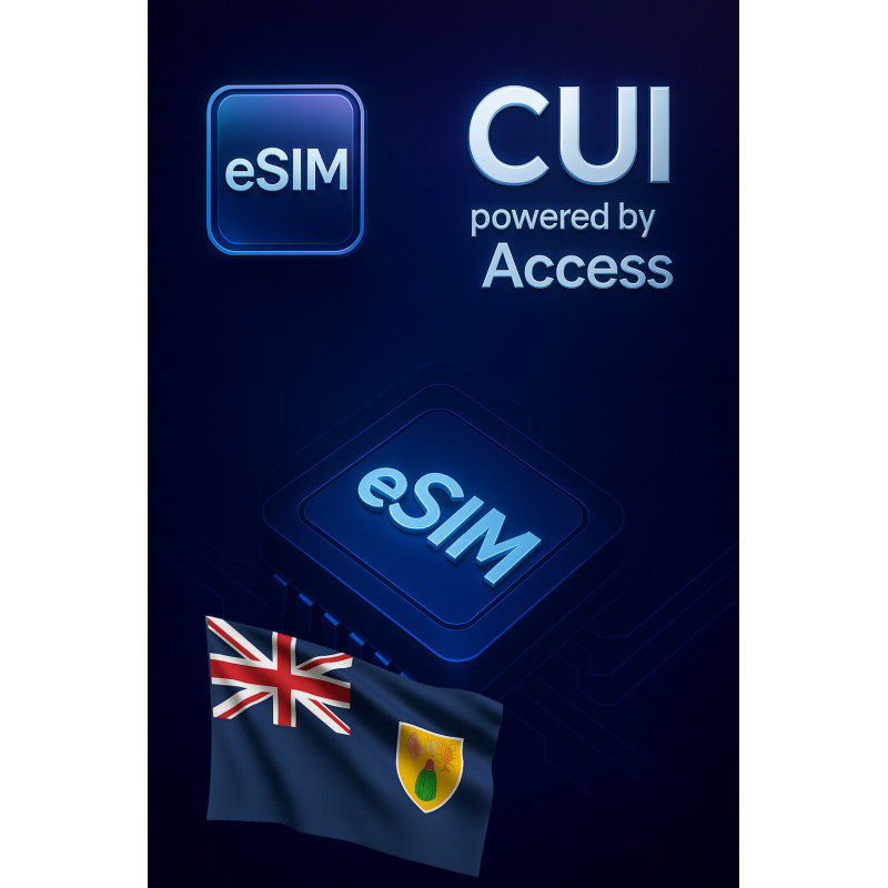 تجوال بيانات eSIM 1 GB لمدة 1 يوم في جزر توركس وكايكوس تجوال بيانات eSIM 1 GB لمدة 1 يوم في جزر توركس وكايكوس