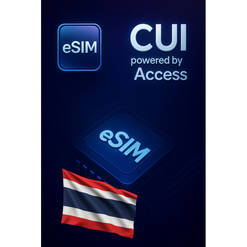 eSIM Datový roaming 3 GB na 1 den v Thajsko eSIM Datový roaming 3 GB na 1 den v Thajsko