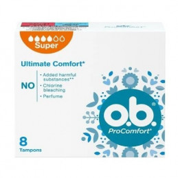 O.b. Tampon Pro Comfort 8 Sztuk Super