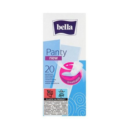 Wkładki higieniczne Bella Panty New (20 sztuk)