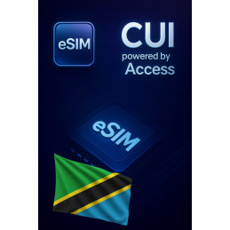 تجوال بيانات eSIM 2 GB لمدة 1 يوم في تنزانيا