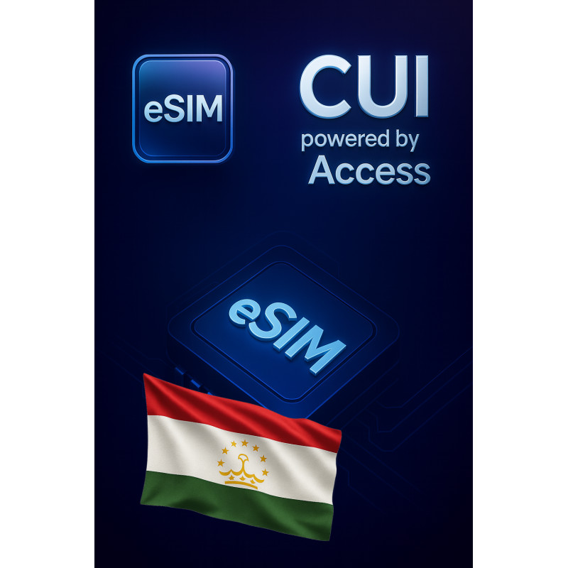 تجوال بيانات eSIM 3 GB لمدة 30 أيام في طاجيكستان تجوال بيانات eSIM 3 GB لمدة 30 أيام في طاجيكستان