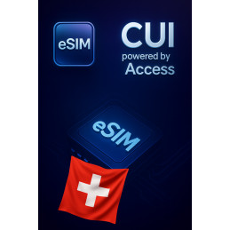 تجوال بيانات eSIM 2 GB لمدة 1 يوم في سويسرا