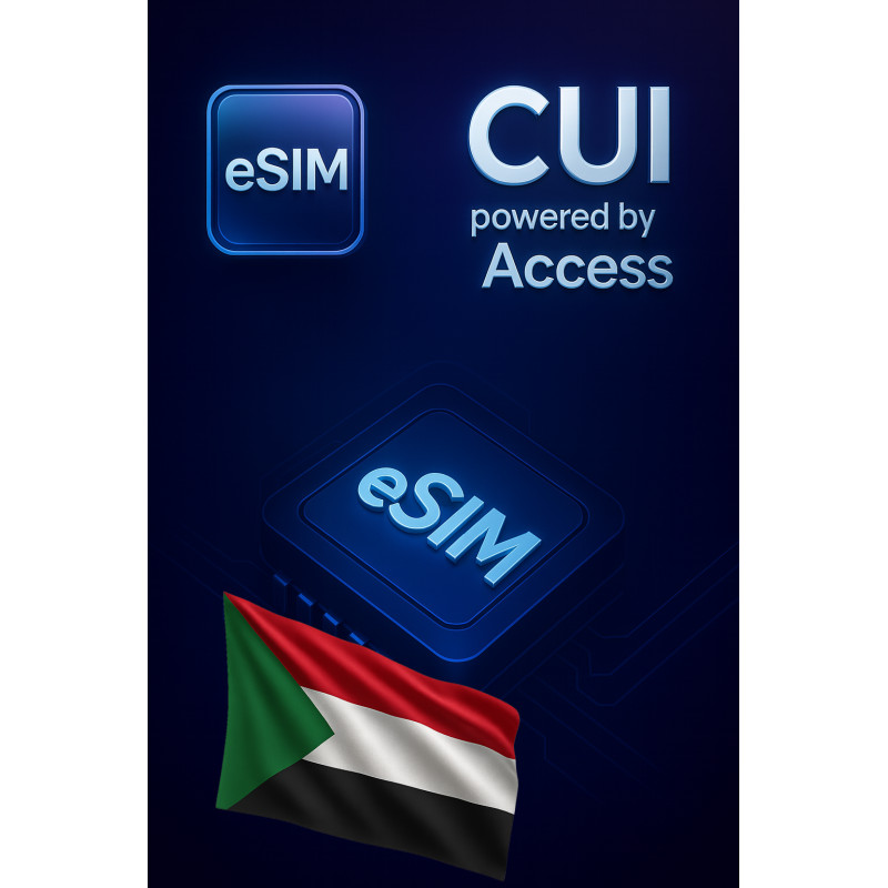 eSIM Internet Roaming 5 GB for 30 days in Sudan eSIM Internet Roaming 5 GB for 30 days in Sudan