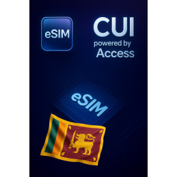 تجوال بيانات eSIM 500 MB لمدة 1 يوم في سريلانكا