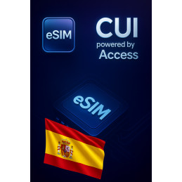 تجوال بيانات eSIM 1 GB لمدة 7 أيام في إسبانيا