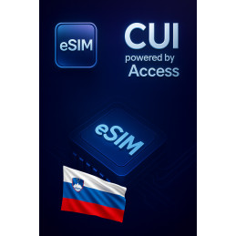 تجوال بيانات eSIM 500 MB لمدة 1 يوم في سلوفينيا