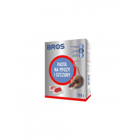 BROS Pasta na myszy i szczury, 150 g